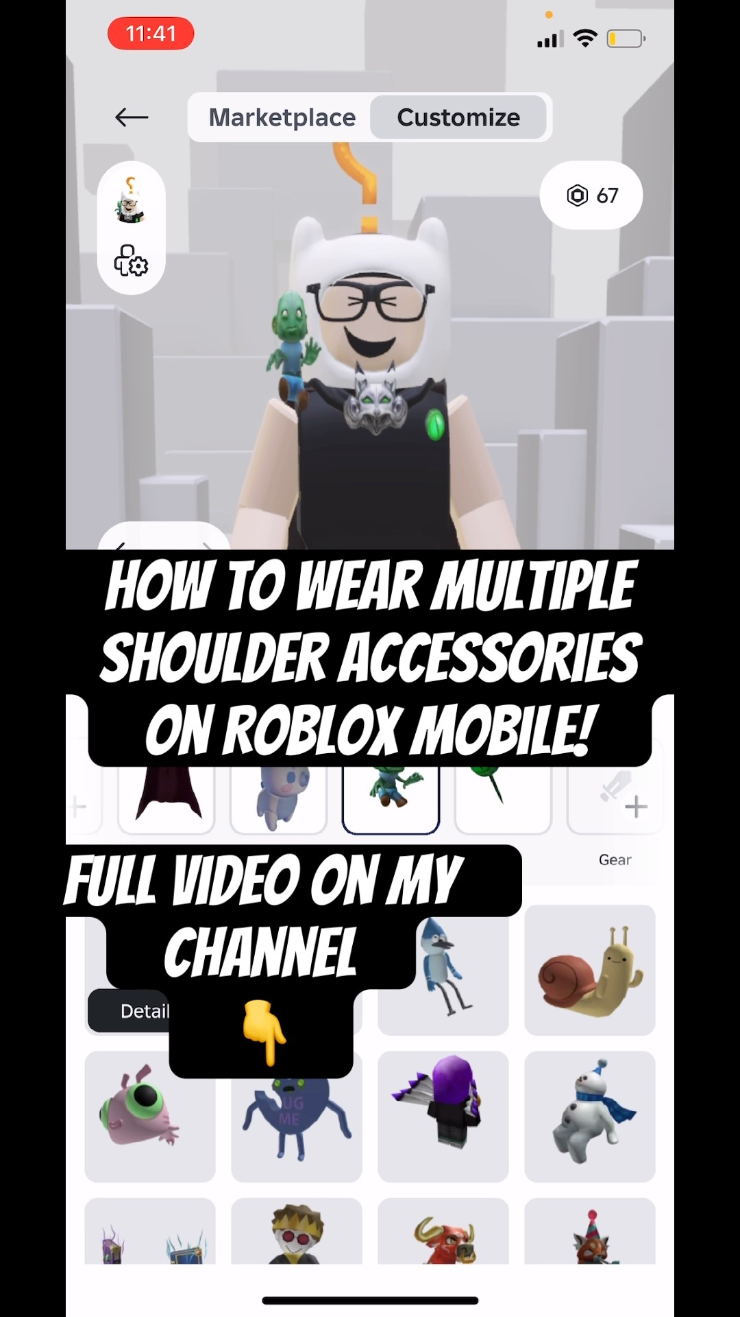 How To Wear More Than One Shoulder Accessory On Roblox Multiple Oardefault 