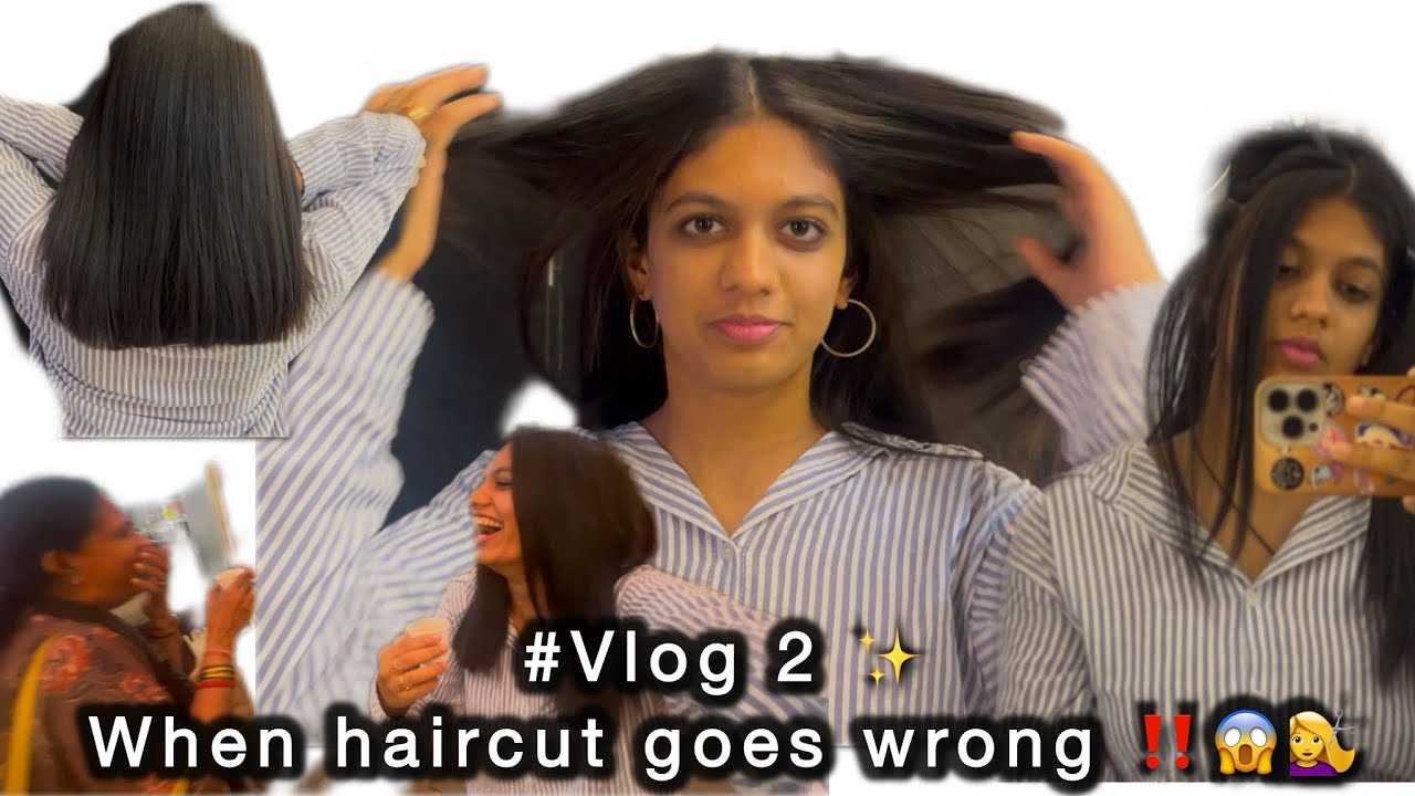 When Haircut goes wrong !! 😱💇‍♀️ 