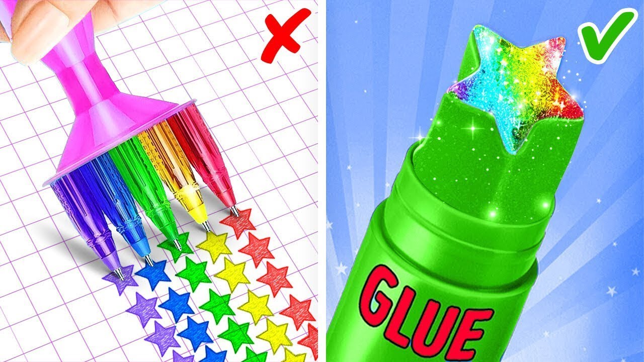 NEW ART CHALLENGE! Amazing Drawing & Painting Hacks That Will Blow Your Mind!