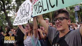 ⁣Brazilian Students Take Protest to Next Level, Launch Strike Against Bolsonaro Education Cuts