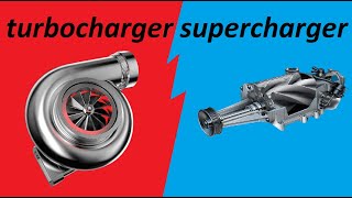 Turbocharger VS supercharger. Which one is better?
