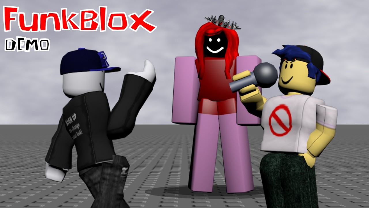 FNF Funkblox DEMO ( Guest, Elliot, c00lkidd, sonic) | Roblox FNF mod