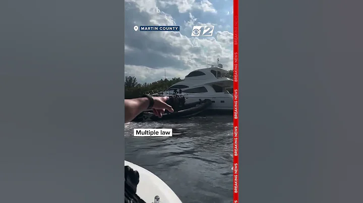 Stolen luxury yacht races down the Intracoastal, deputies surround suspect