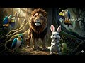 मूर्ख शेर और चालाक खरगोश /Hindi Story For Kids Hindi series of Animals