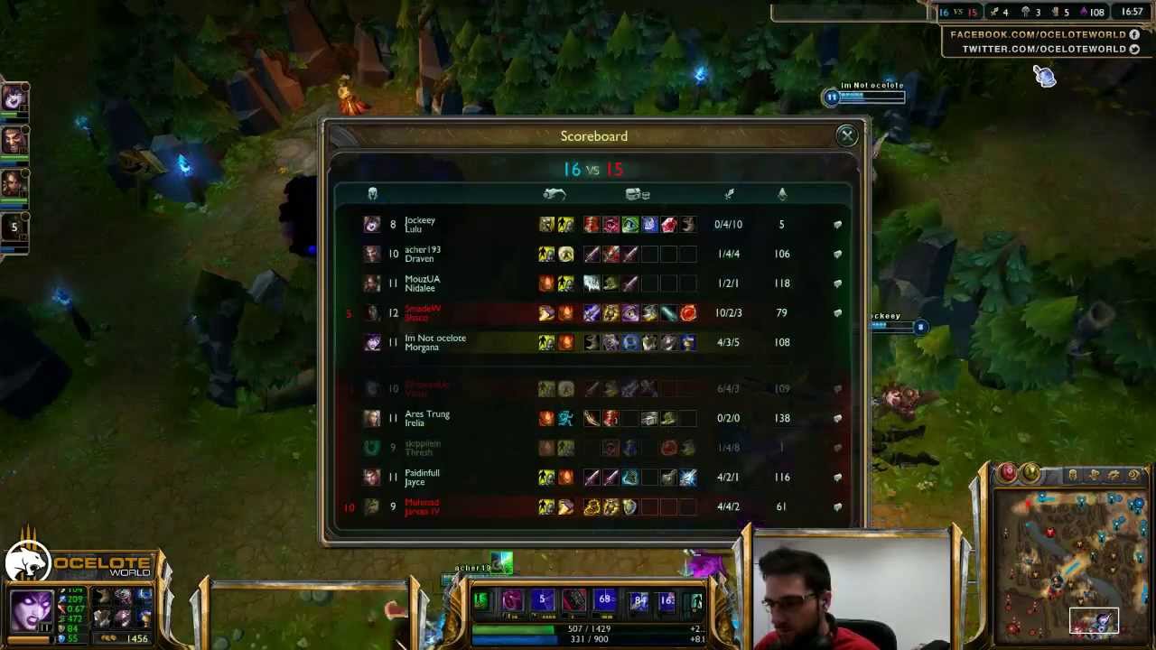SK Ocelote - Morgana mid (Diamond l)