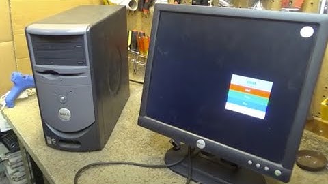 Dell Dimension 3000 Desktop Computer | Initial Checkout