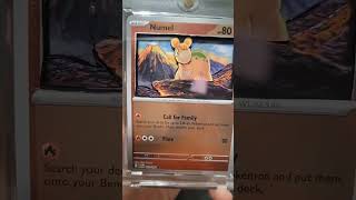 Numel 3D Pokémon card shadow box art #pokemon #pokemoncards #pokemonfan