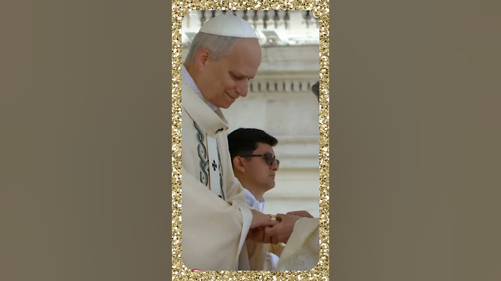 MOMENTO EM QUE PAPA LEÃO XIV, EMOCIONADO, RECEBE O "ANEL DO PESCADOR" #papaleãoxiv #aneldopescador
