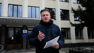 Звернення Коропського селищного голови Володимира Куніцина, 27 лютого