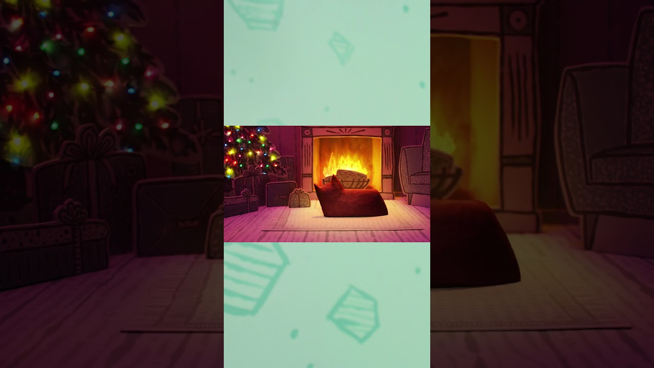 Claymation Christmas cat | Magical Cat | 