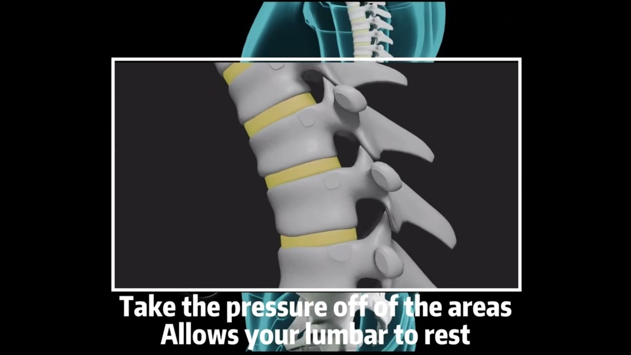 2024 Back Pain Relief Inflatable Decompression Back Belt 