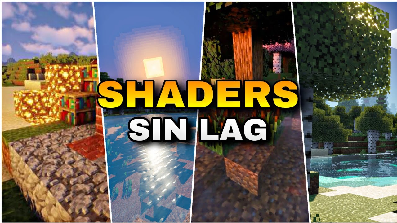 Los 5 MEJORES SHADERS para Minecraft BEDROCK 1.21 (GAMA BAJA, MEDIA Y ALTA)