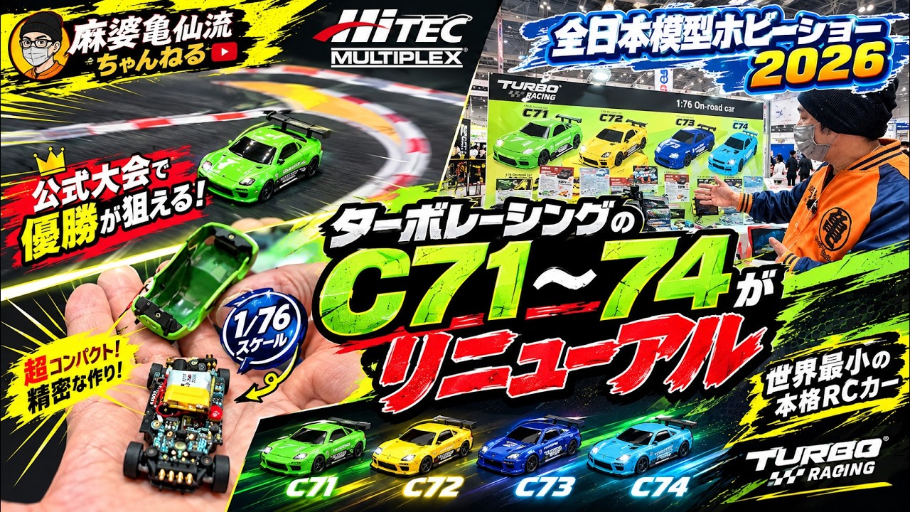 Breaking News] All Japan Model & Hobby Show 2026: The World's