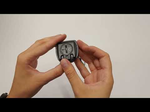 Велокомп'ютер з дисплеєм підсвічуванням 15 функцій провідний велокомп'ютер кріпиться на кермо велосипеда, видео 1