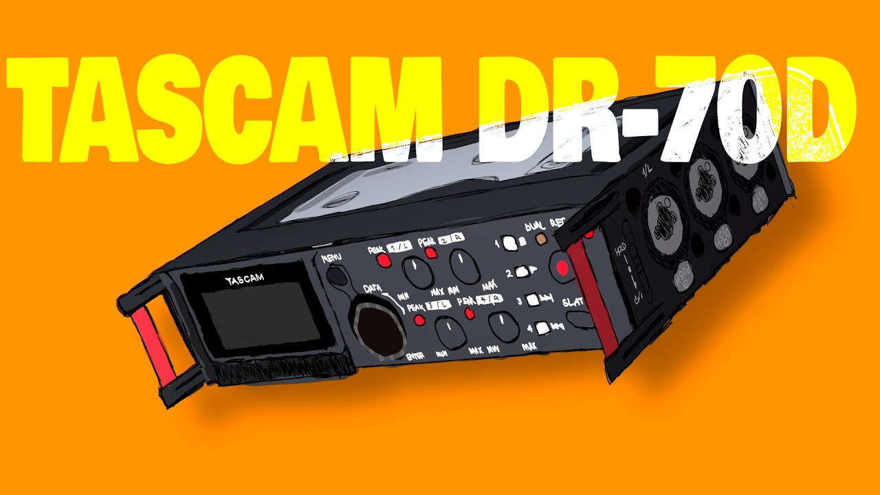 Manual TASCAM DR-70D - YouTube