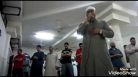 صلاه العشاء من سوره الواقعه للقارئ معتز الغنام