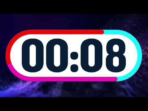 30 Second countdown timer with beep at every second 🔔 no copyright #timer #nocopyrught #greenscreen