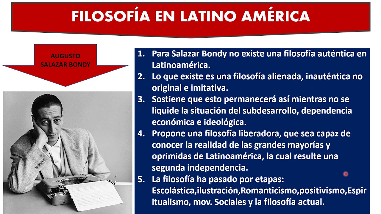 FILOSOFÍA EN LATINO AMÉRICA