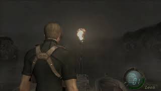 Relaxing Sound of Rain, Water & Thunders to Sleep at the Pier on the Lake in Resident Evil 4 Village
