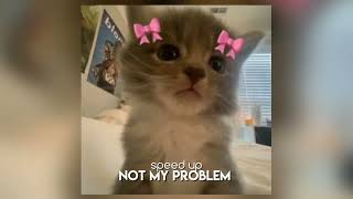 song not My Problem speed Up