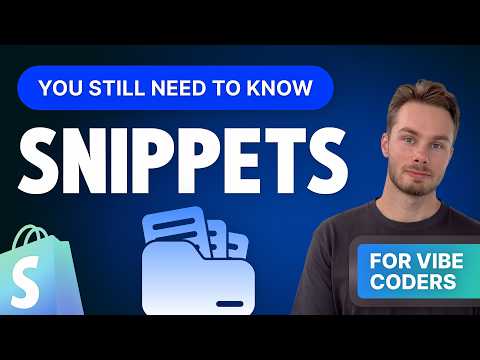 Shopify Concepts for AI Coders: Using Snippets