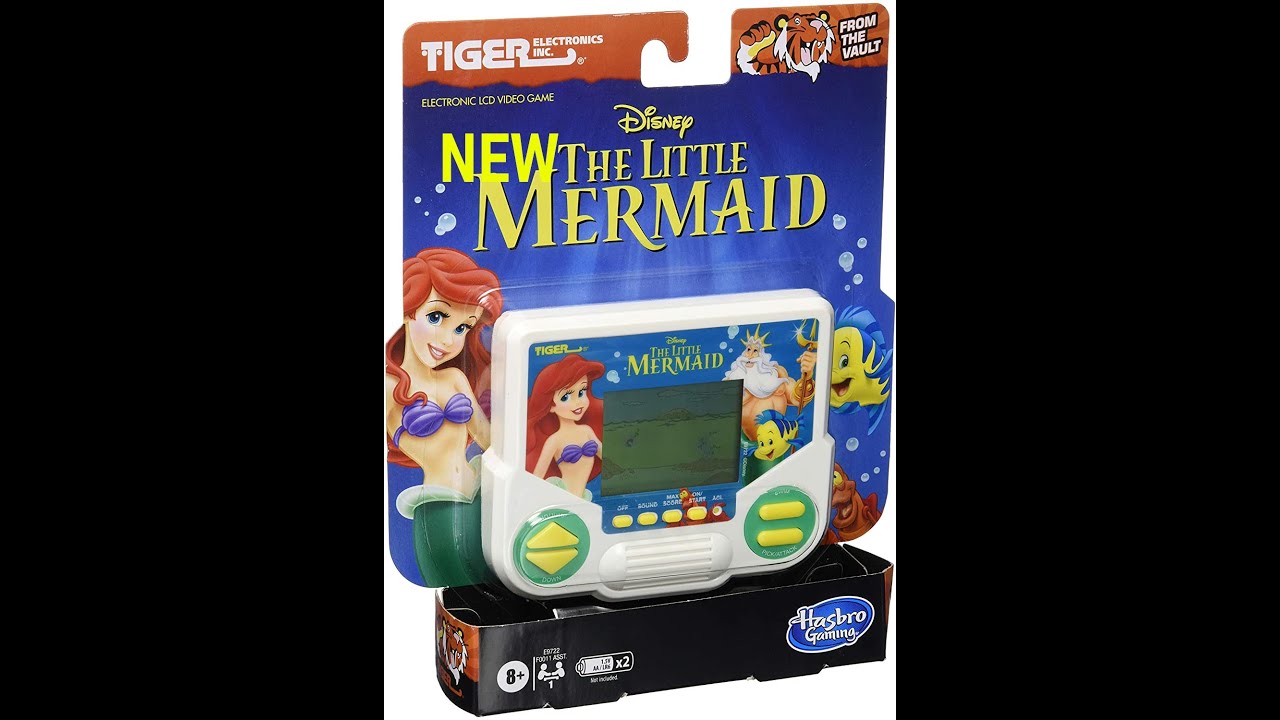 The Little Mermaid Hasbro 2020 Tiger Electronics Handheld LCD Game YouTube