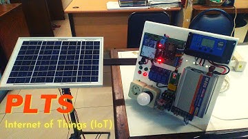 Sistem Switching dan Monitoring PLTS berbasis IoT + solar tracker dual axis