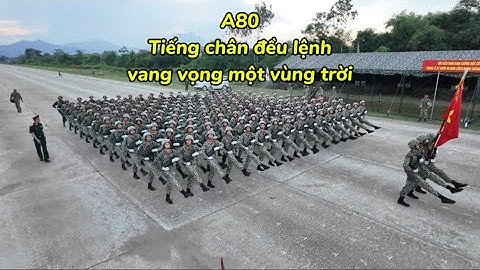 A80 Tiếng chân điều lệnh vang cả một khoảng trời #a80 #a50