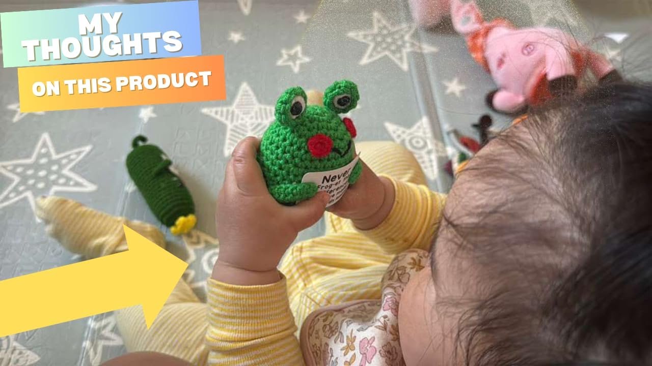【※使用方法注意!笑】人をダメにするクッションXL（リッチグリーン） Handmade Crochet Friends for Emotional Support - YouTube