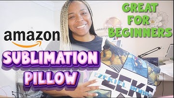 Easy Amazon Sublimation Pillow! | Step by Step for Beginners | Adobe Illustrator | Epson ET-15000