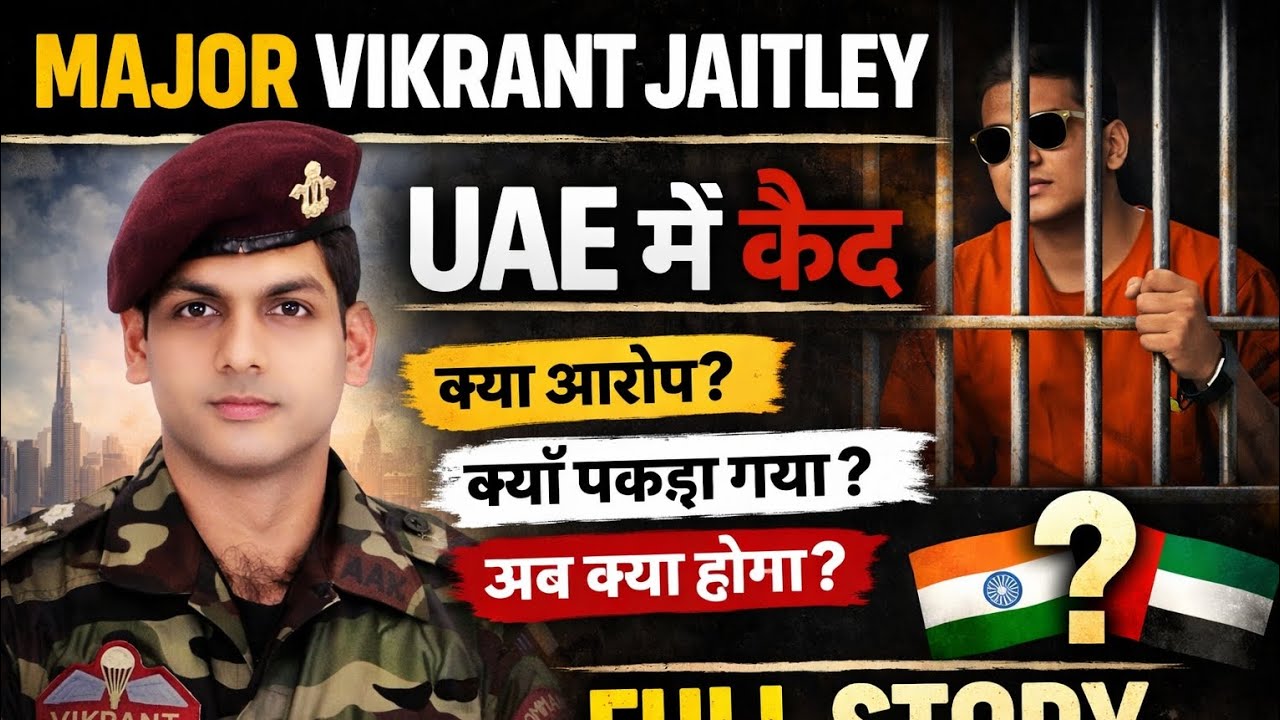 Indian Army के Ex-Major Vikrant Jaitley को UAE में क्यों पकड़ा गया? | Full Untold Story