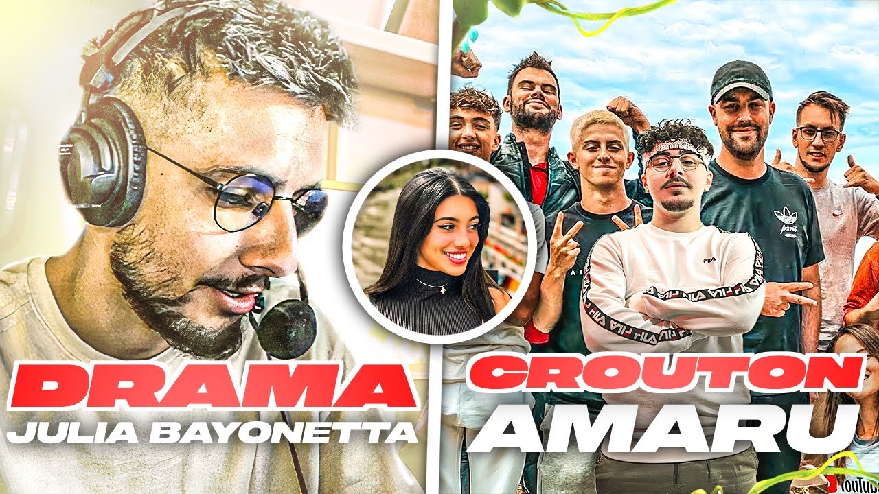 NATEOS REAGIT AU DRAMA JULIABAYONETTA 💥 AMARU REJOINT LA TEAM CROUTON ?! BEST OF JL #28