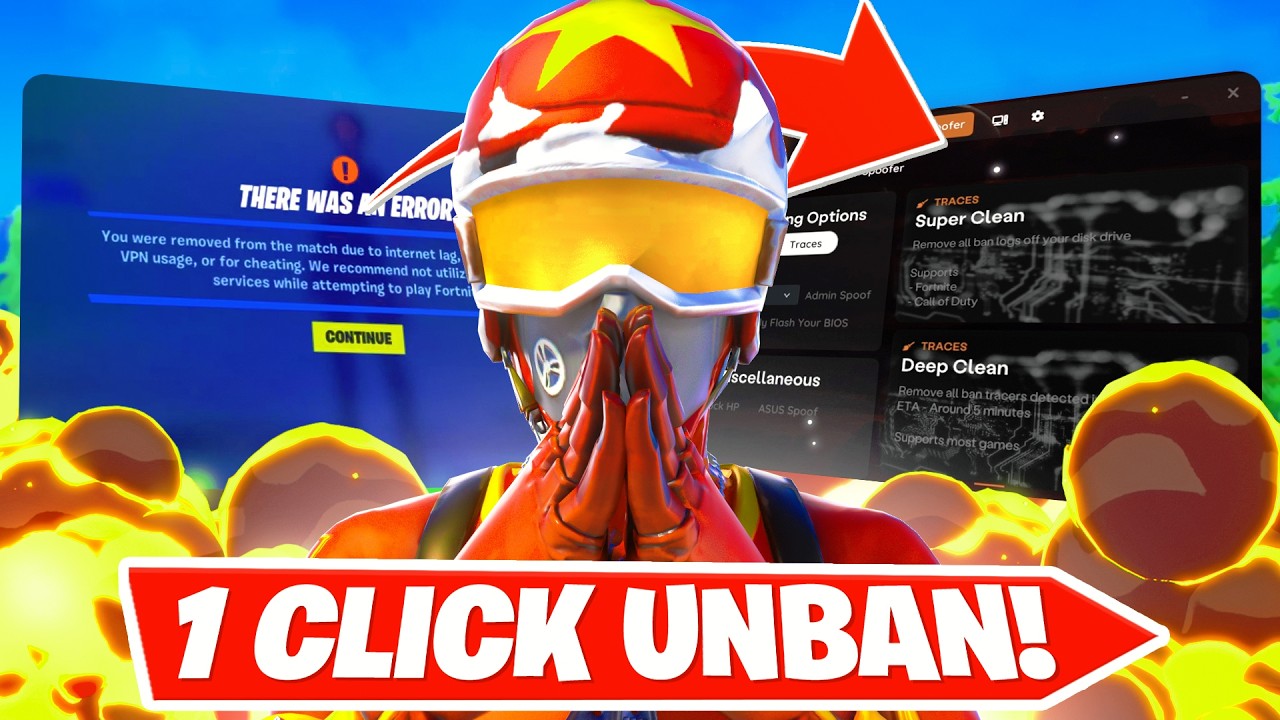 Fortnite Spoofer - Get UNBANNED On Fortnite With 1 Click!