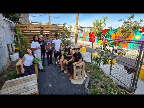 Kensington neighbors turn trash-filled lot into public garden
