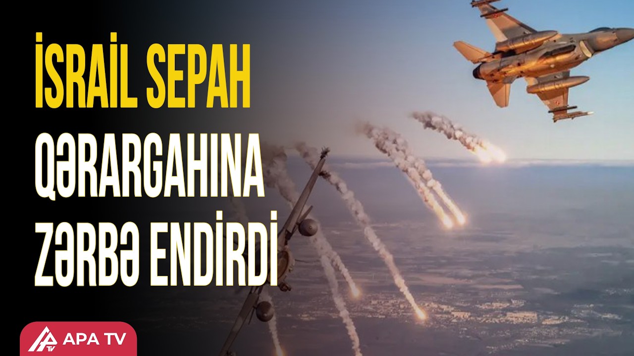 İsrail SEPAH-ın PUA qərargahını vurdu | APA TV