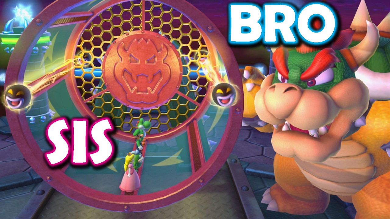 Mario Party 10 - Who is the better Bowser? *Bro vs Sis*