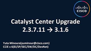 How to Upgrade Cisco Catalyst Center to Version 3.1.6