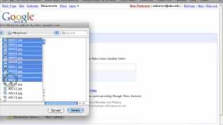 Google Docs - Bulk Upload