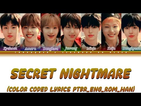 KickFlip - Secret Nightmare (Color Coded Lyrics Ptbr_Eng_Rom_Han)