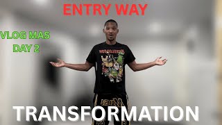 VLOGMAS DAY 2: Entryway Makeover + Final Reveal!