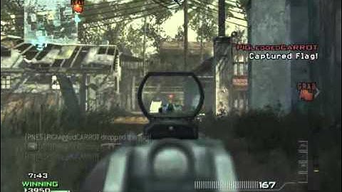 Most Kills in MW3 (144-4) ⎜Triple MOAB Dom on Mission