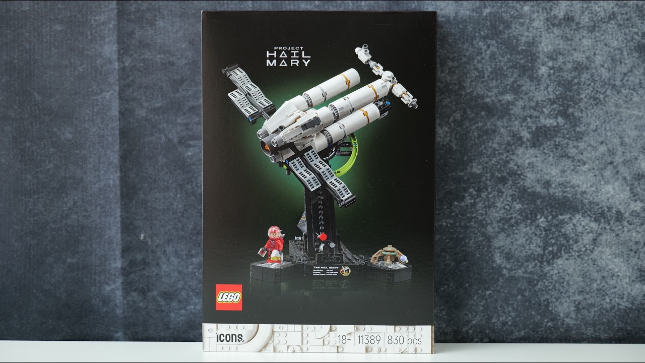 LEGO Icons 11389 Project Hail Mary - LEGO Speed Build Review