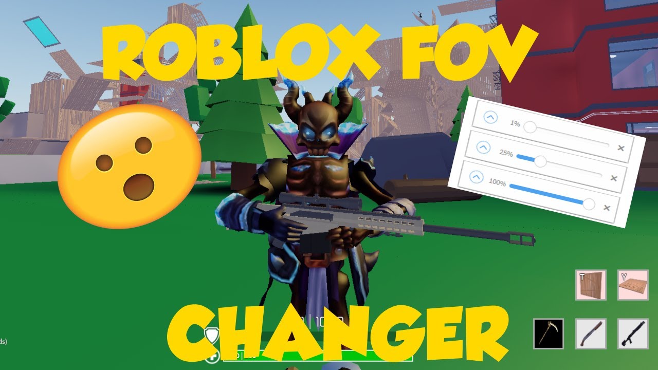 How To Change Your Fov On Roblox Youtube - how to change the fov in roblox studio