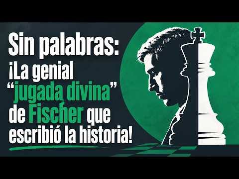 Sin palabras: ¡La genial "jugada divina" de Fischer que escribió la historia!