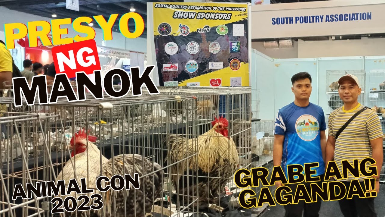 ANIMAL CON 2023 /SOUTH POULTRY ASSOCIATION BOOTH /PRESYO NG MGA MANOK SA ANIMAL CONVENTION