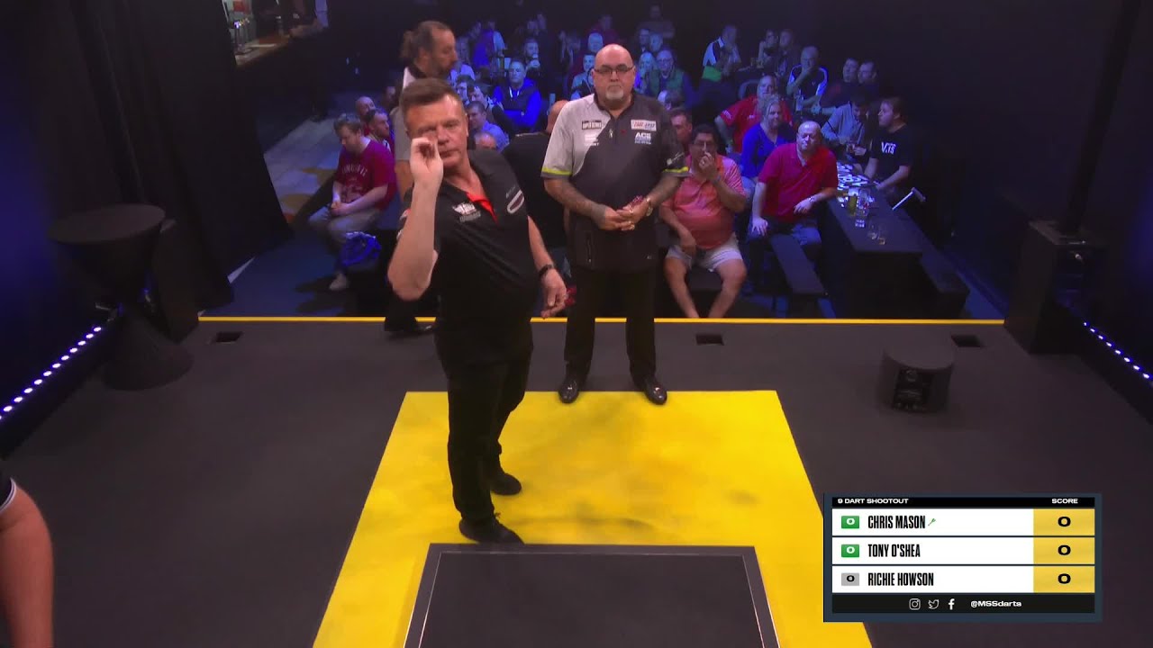 The Week 12 final 9 Dart Shootout