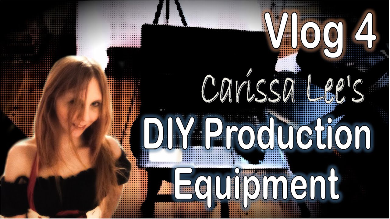 Vlog 4 : My Cheap " Production Equipment " ( for now ) - Carissa Lee - YouTube Video Production