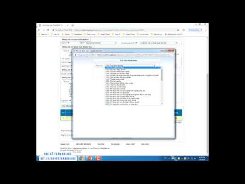 Video Hướng dẫn cách lập giấy nộp tiền thuế GTGT qua mạng - youtube
