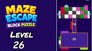 Maze Escape Level 26 Walkthrough