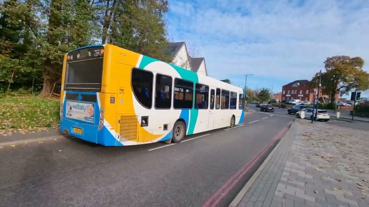 Stagecoach Midlands Transbus International Enviro300 27220